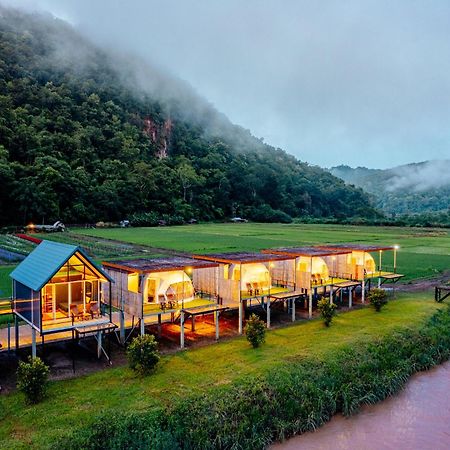 Hotel เนเจอร์วัลเล่ย์แคมป์ ปางมะผ้า Zewnętrze zdjęcie