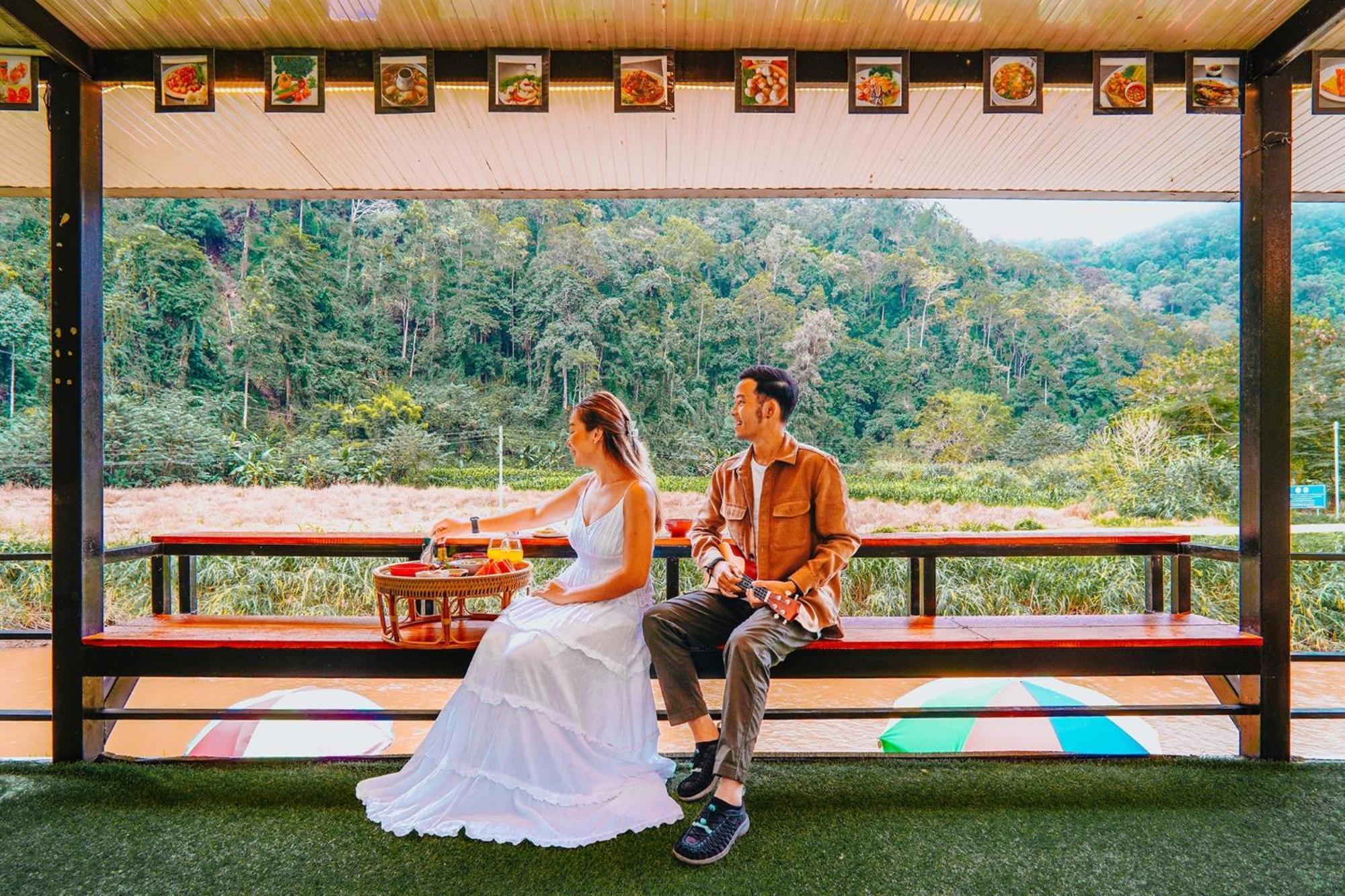 Hotel เนเจอร์วัลเล่ย์แคมป์ ปางมะผ้า Zewnętrze zdjęcie
