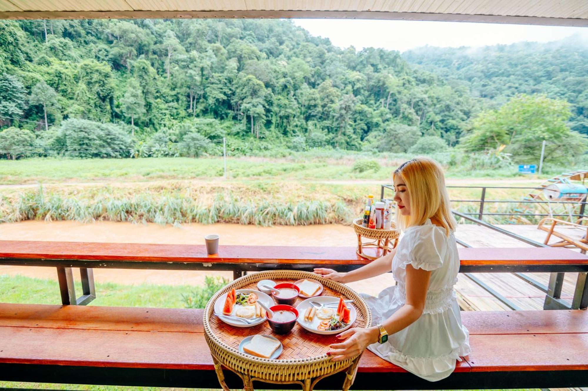 Hotel เนเจอร์วัลเล่ย์แคมป์ ปางมะผ้า Zewnętrze zdjęcie